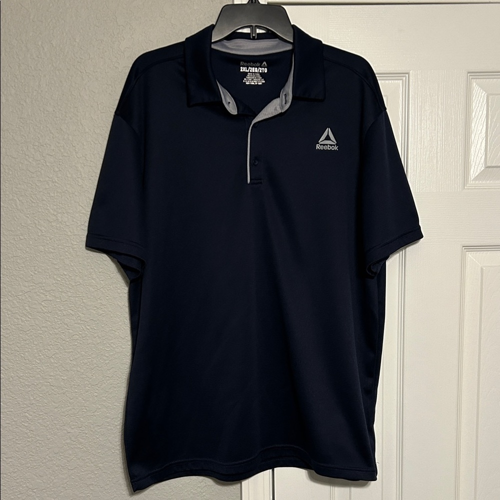 Reebok Men's Navy Polo Shirt